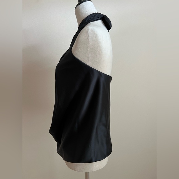 NWOT. Ramy Brook “Harriett” Silk Halter Top- Black - Picture 11 of 14